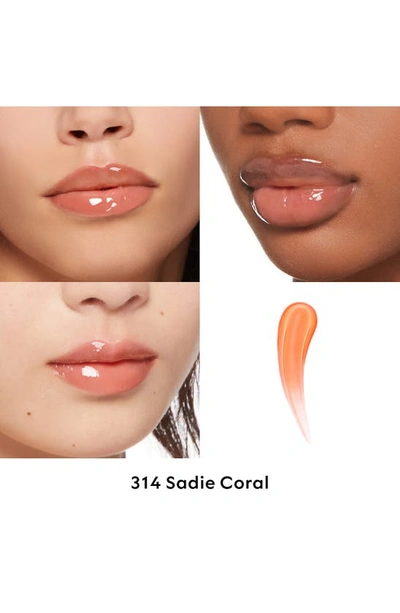 Shop Gucci Gloss À Lèvres Plumping Lip Gloss In 314 Sadie Coral