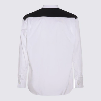 Shop Comme Des Garçons White Cotton Fresh Shirt
