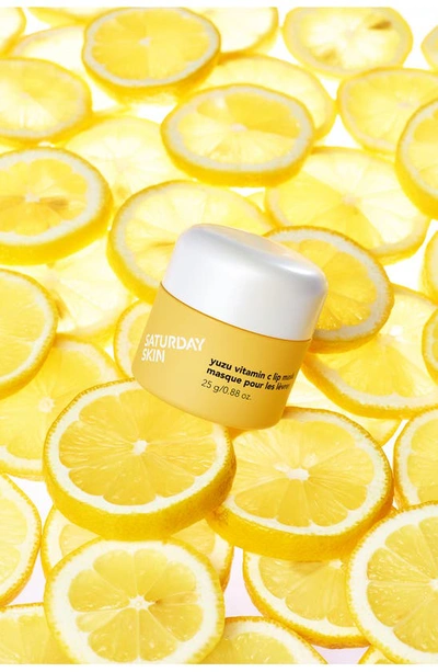 Shop Saturday Skin Yuzu Vitamin C Lip Mask, 0.7 oz