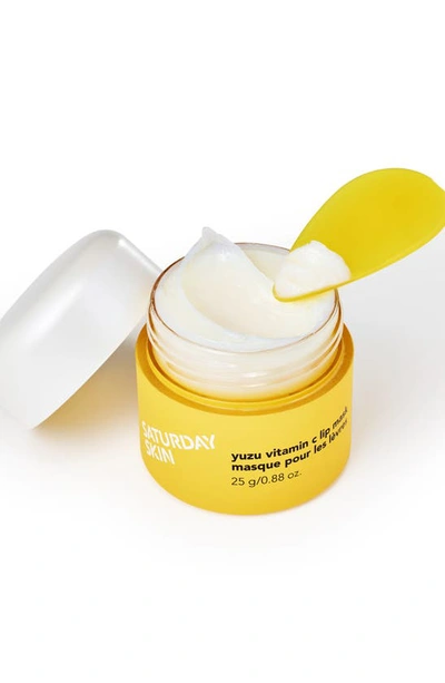 Shop Saturday Skin Yuzu Vitamin C Lip Mask, 0.7 oz