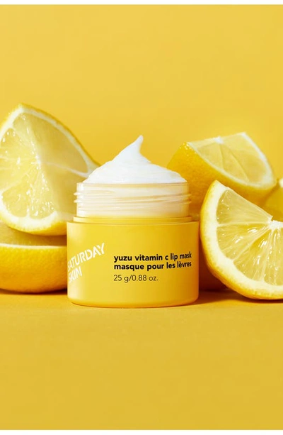 Shop Saturday Skin Yuzu Vitamin C Lip Mask, 0.7 oz