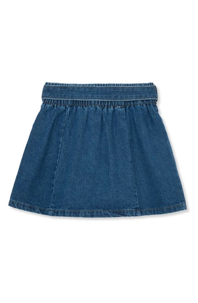 Shop Truce Kids' Colorblock Belted Denim Skort