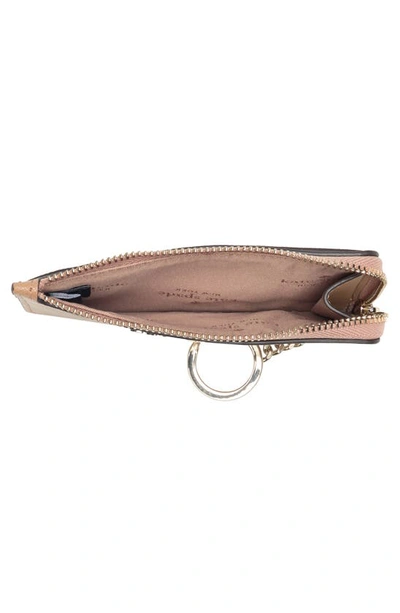 Kate Spade Cameron Medium L-zip Card Holder In Light Fawn