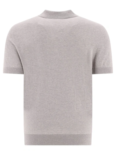Shop Apc A.p.c. "gregory" Polo Shirt In Grey
