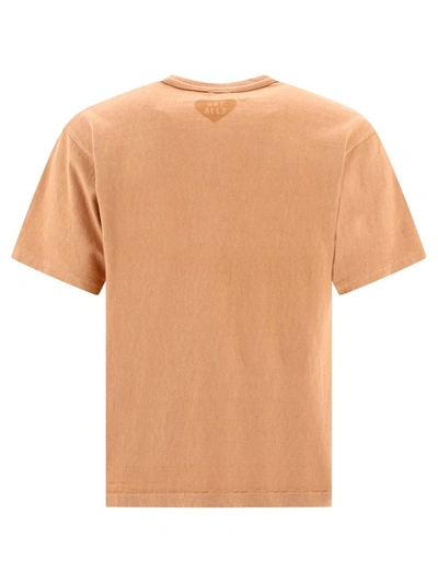 Shop Human Made "ningen-sei Plant" T-shirt In Orange