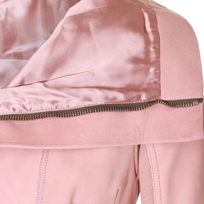 Shop Rick Owens Jackets In Dusty Pink