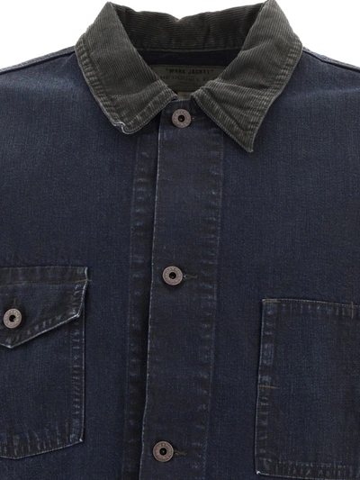 Shop Rrl By Ralph Lauren Workwear Jacket In Blue