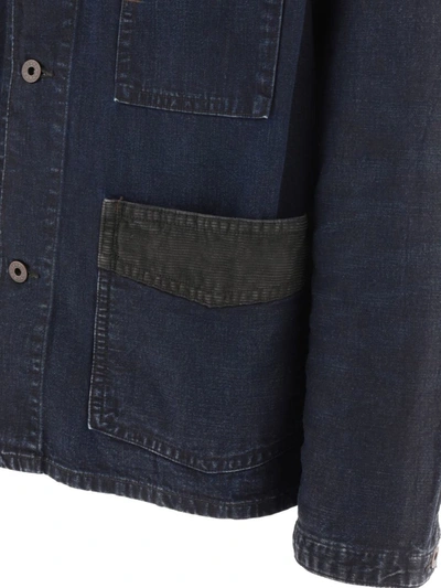 Shop Rrl By Ralph Lauren Workwear Jacket In Blue