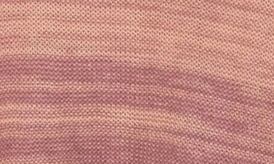 Shop Wishlist Ombré Stripe Knit Sweater In Mauve