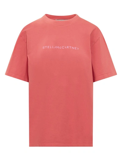Shop Stella Mccartney Iconic T-shirt In Pink