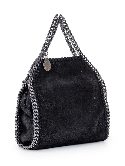 Shop Stella Mccartney Micro Tote Bag In Black