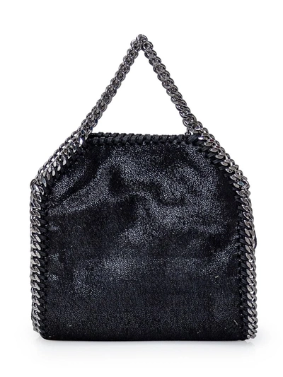 Shop Stella Mccartney Micro Tote Bag In Black