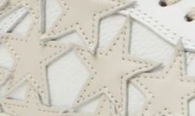 Amiri Stars Low-top Leather Sneakers In Birch