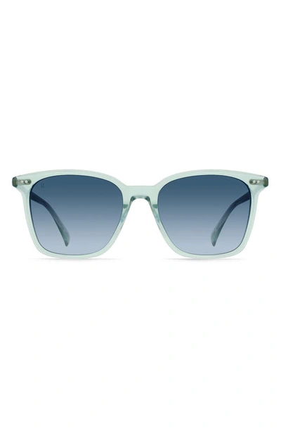 Shop Raen Darine Oversize Polarized Square Sunglasses In Pacifica/ Luna