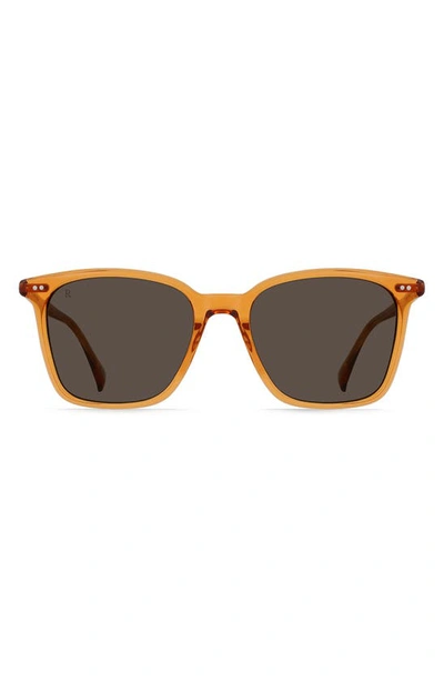 Shop Raen Darine Oversize Polarized Square Sunglasses In Golden Hour/ Daydream