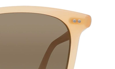 Shop Raen Darine Oversize Polarized Square Sunglasses In Nectar/ Mink Gradient Mir