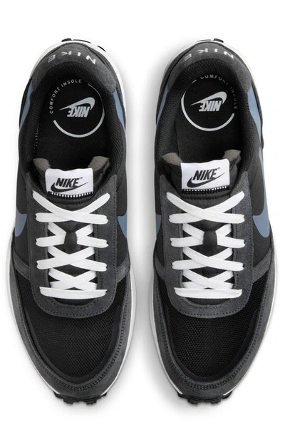 Shop Nike Waffle Debut Sneaker In Black/ White/ Off Noir