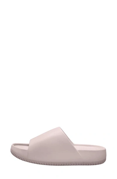 Shop Nike Calm Slide Sandal In Barely Rose/ Barely Rose