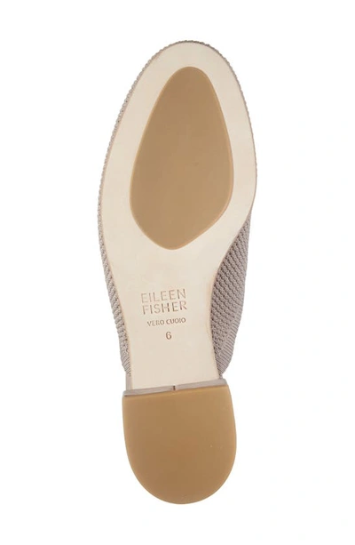 Shop Eileen Fisher Betsy Knit Mule In Taupe