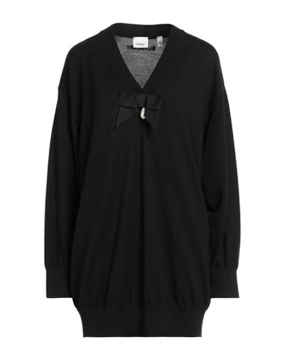 Shop Burberry Woman Sweater Black Size S Wool
