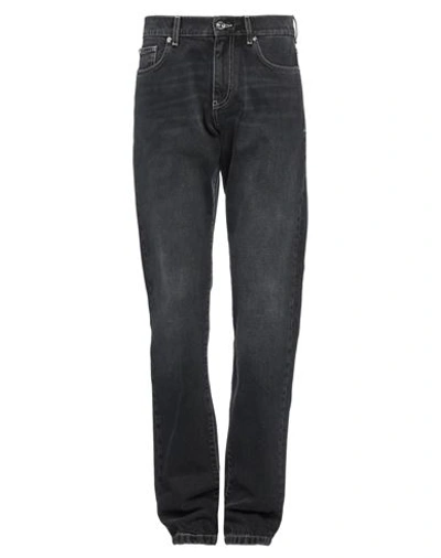 Shop Versace Man Jeans Black Size 34 Cotton
