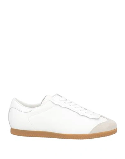 Shop Maison Margiela Woman Sneakers White Size 12 Soft Leather