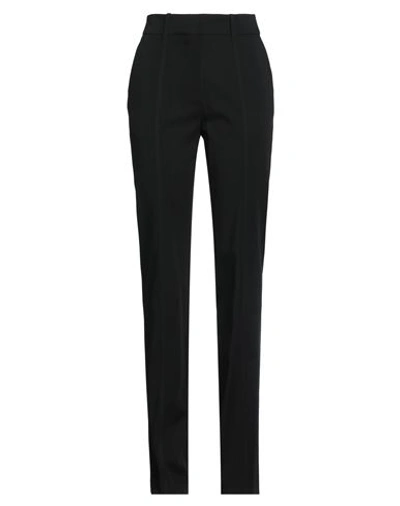Shop Alaïa Woman Pants Black Size 6 Viloft, Virgin Wool, Elastane