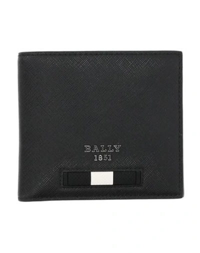 Shop Bally Man Wallet Black Size - Leather