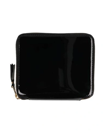 Shop Comme Des Garçons Woman Wallet Black Size - Leather
