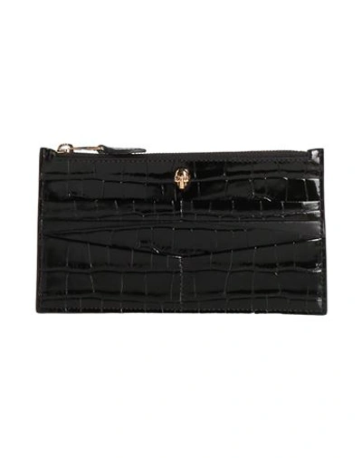 Shop Alexander Mcqueen Woman Handbag Black Size - Soft Leather