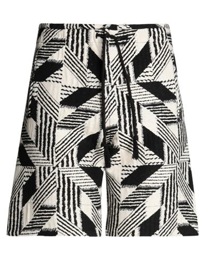 Shop Isabel Marant Man Shorts & Bermuda Shorts Black Size L Cotton