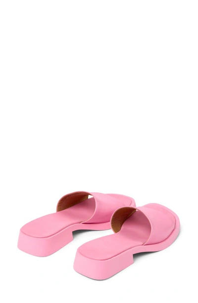 Shop Camper Dana Slide Sandal In Medium Pink
