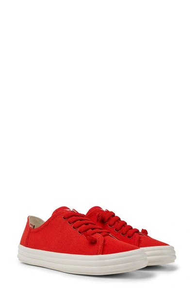 Shop Camper Hoops Sneaker In Bright Red