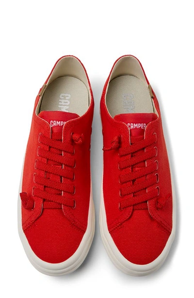 Shop Camper Hoops Sneaker In Bright Red