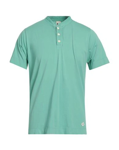 Shop Molo Eleven Man T-shirt Light Green Size L Cotton