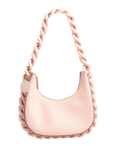 Shop Stella Mccartney Woman Handbag Light Pink Size - Polyurethane, Polyamide