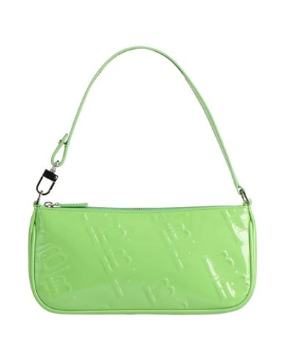 Shop By Far Woman Handbag Light Green Size - Cow Leather