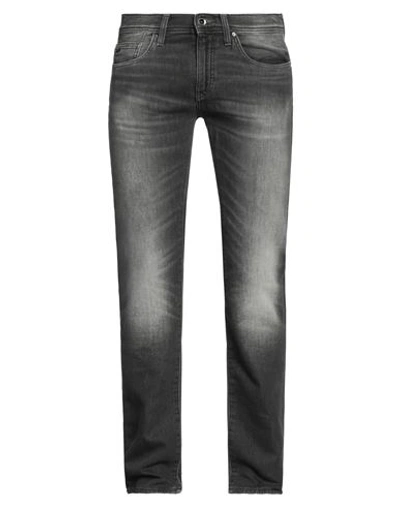 Shop Armani Exchange Man Jeans Steel Grey Size 30 Cotton, Polyester, Elastane