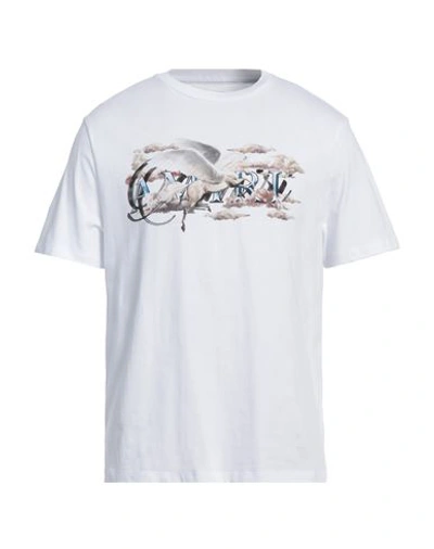 Shop Amiri Man T-shirt White Size M Cotton