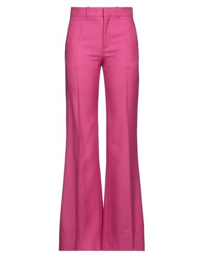 Shop Chloé Woman Pants Mauve Size 6 Wool, Silk, Cashmere In Purple