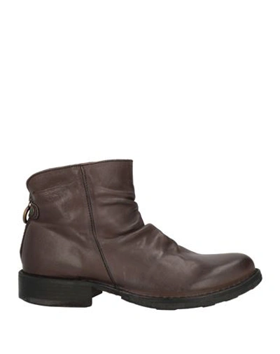 Shop Fiorentini + Baker Fiorentini+baker Woman Ankle Boots Cocoa Size 6 Leather In Brown