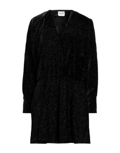 Shop Isabel Marant Woman Mini Dress Black Size 8 Polyester