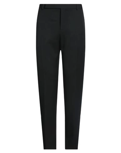 Shop Saint Laurent Man Pants Black Size 36 Wool, Polyester