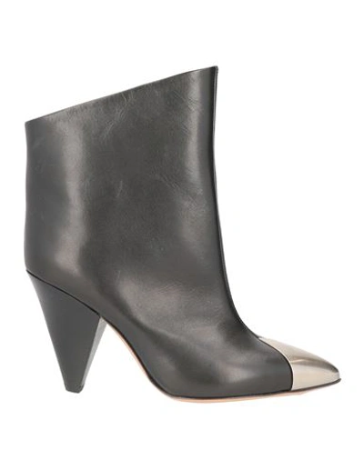 Shop Isabel Marant Woman Ankle Boots Black Size 8 Bovine Leather