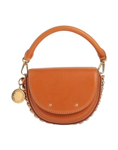 Shop Stella Mccartney Woman Handbag Tan Size - Polyurethane, Polyamide, Polyester In Brown