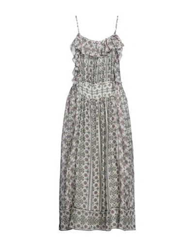 Isabel Marant Woman Midi Dress Light Purple Size 6 Silk In Purple
