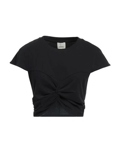 Shop Isabel Marant Woman T-shirt Black Size L Cotton