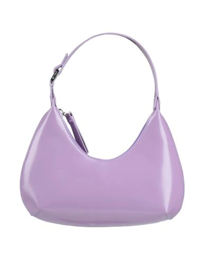 By Far Baby Amber Purple Haze Patent Leather Handbag In Purple