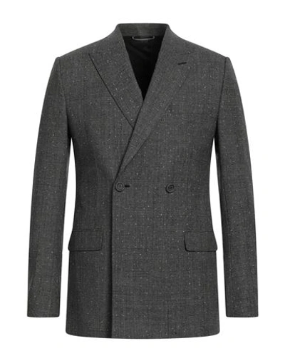 Shop Dior Homme Man Blazer Grey Size 38 Virgin Wool, Polyamide