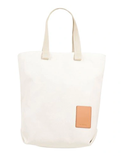 Shop Il Bisonte Woman Handbag Beige Size - Textile Fibers